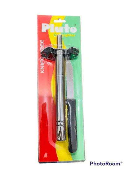 Imported Pluto Kitchen Gas Lighter With Knife -