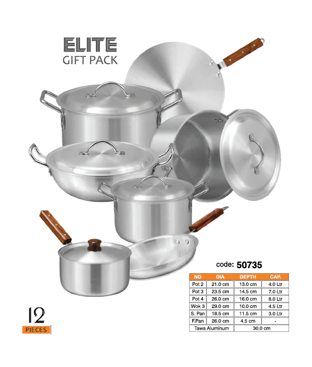 Sonex Stainless Steel  Elite 12PCS Gift Pack