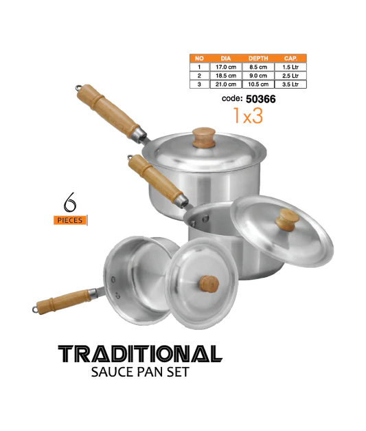 Sonex saucepan 3pcs set