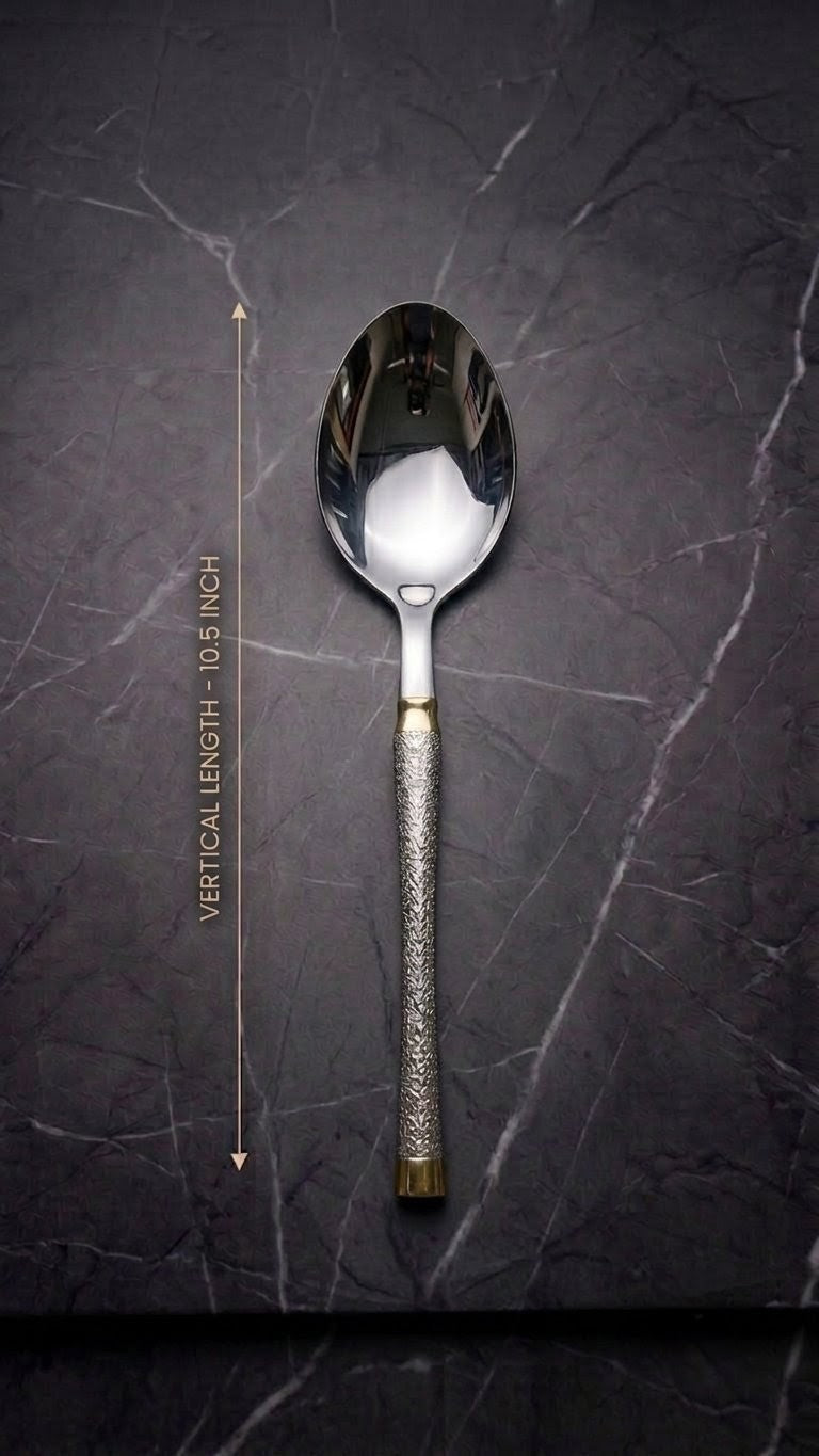 Full Heavy silver golden cutlery sets
