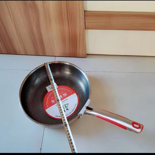 Honeycomb Deep Frying Pan