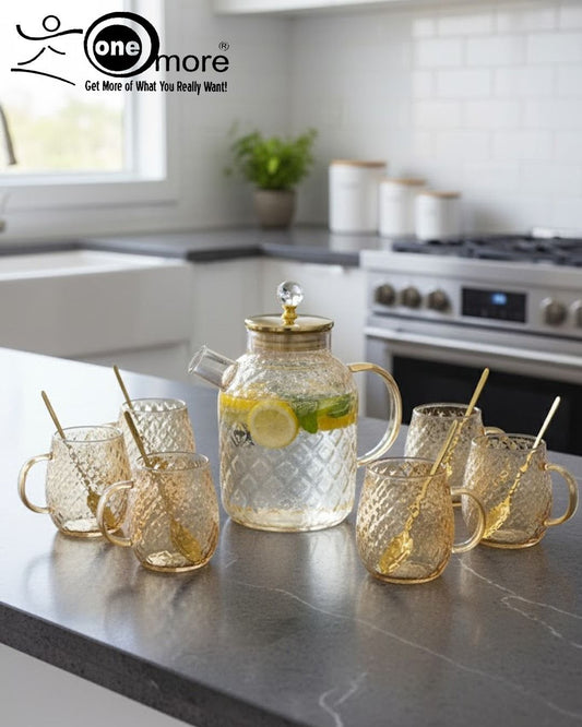 Fancy Glass Water Set