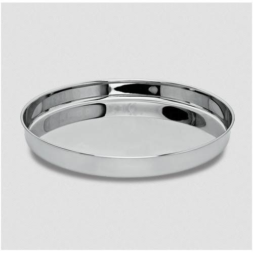 Stainless Steel Round Thali 7 Sizes