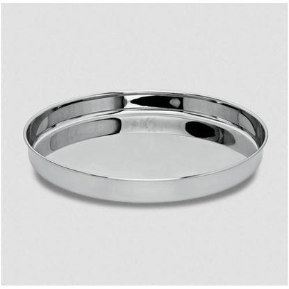 Stainless Steel Round Thali 7 Sizes