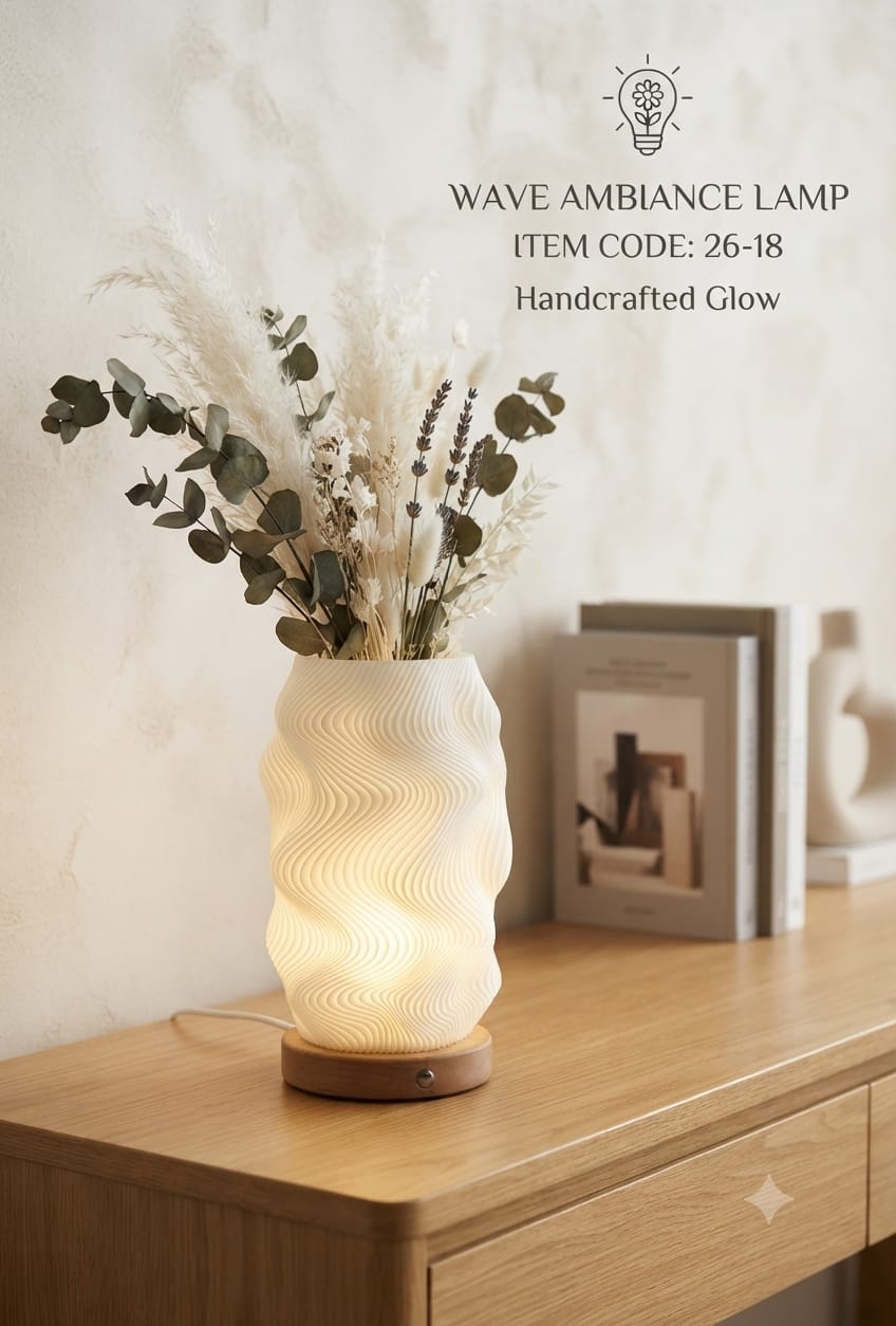 Led  Vase Lamp  witout flower