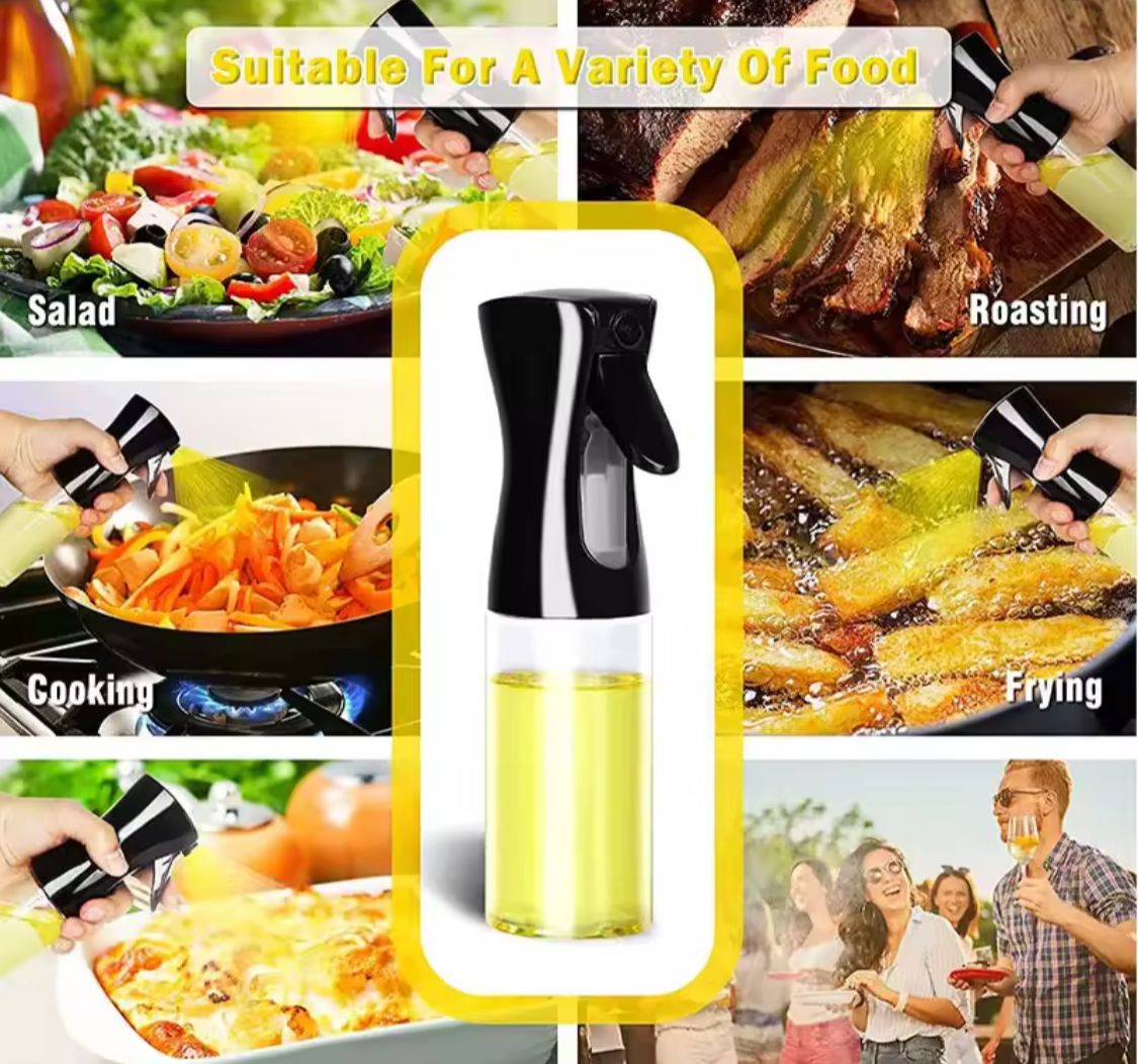 Oil spray bottle for cooking kitchen Olive oil spayer for camping BBq baking vinegar soya sauce
