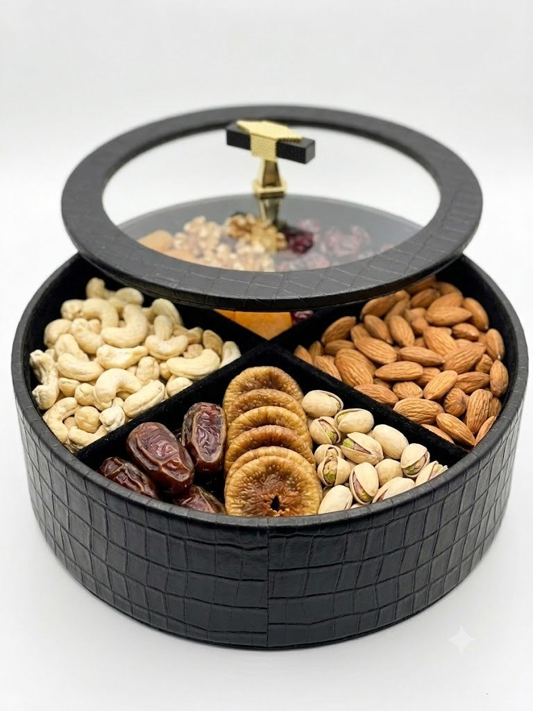 Dairy fruit & cunday box with cover.