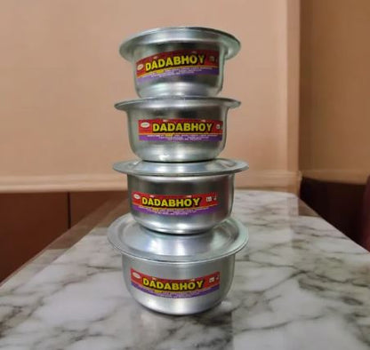 silver aluminium  dadabhoy 4pcs  baby set