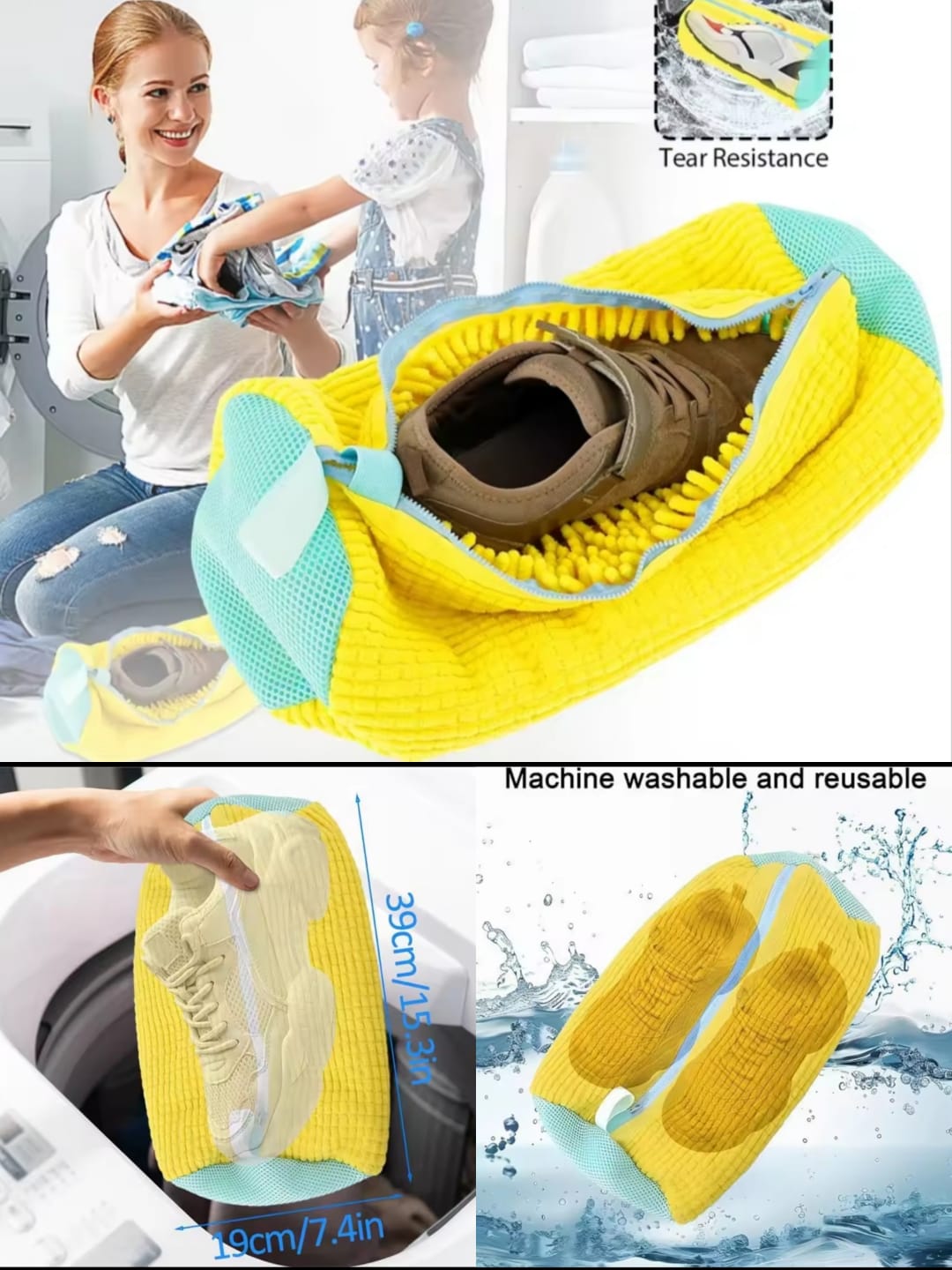 Shoes Washing Bag Laundry Bag