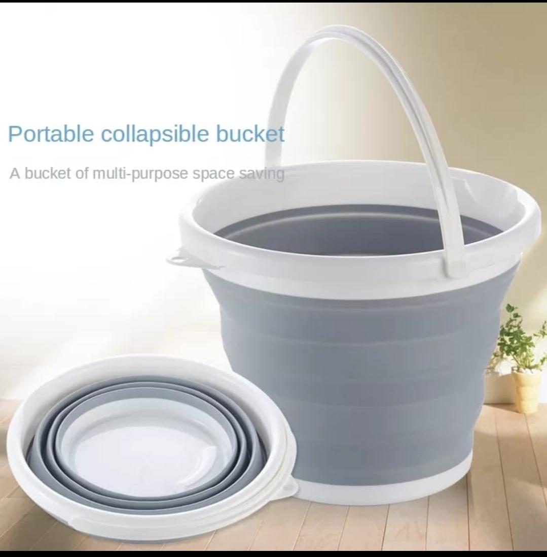 Silicone folding bucket 10 litre