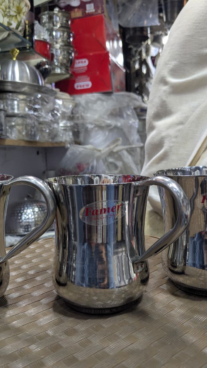 Famer brand stainless steel mug 3 pcs set