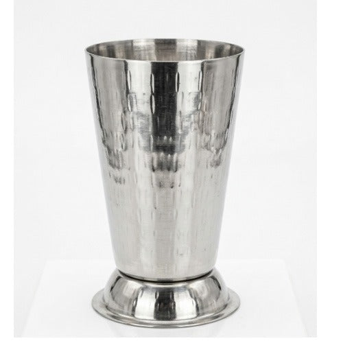 Stainless steel lassi & juice glass.