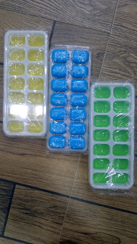 ICE Cube Tray  Plastic Silicone