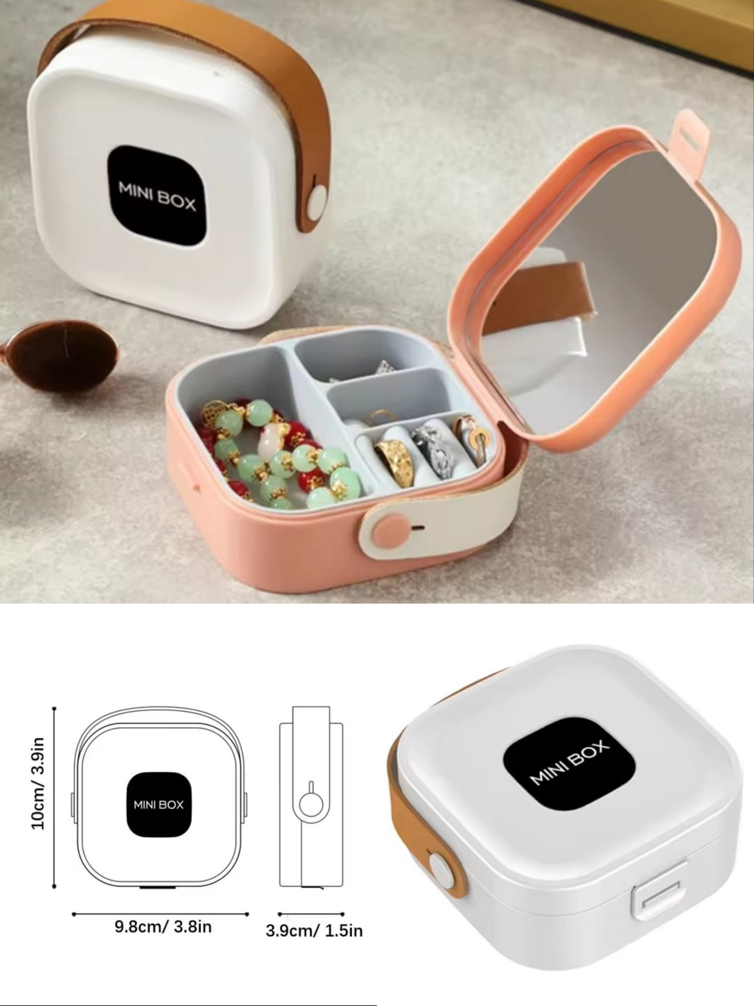 Mini jewellery box heavy quality