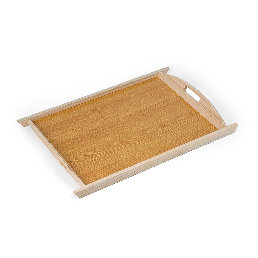 3pcs Wooden Tray Set