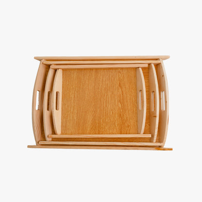 Wooden Tray Set Premium box Packing Heavy Trays