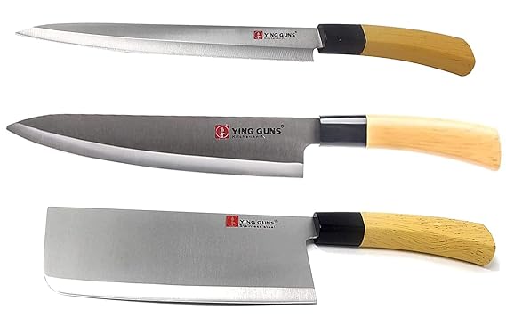 3pcs Set Yingguns Knife King Kitchen