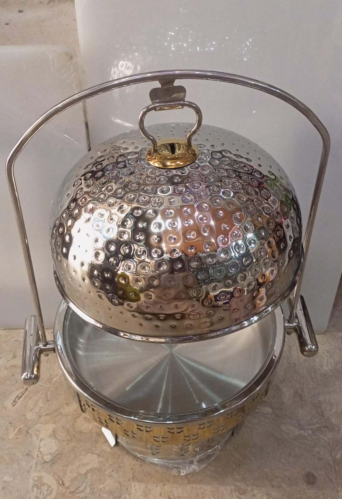 Buffet Food Warmer Golden Chaffing Dish Buffet Set