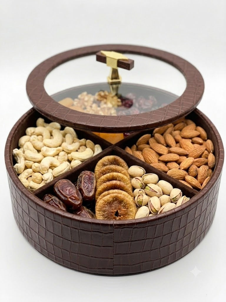 Dairy fruit & cunday box with cover.