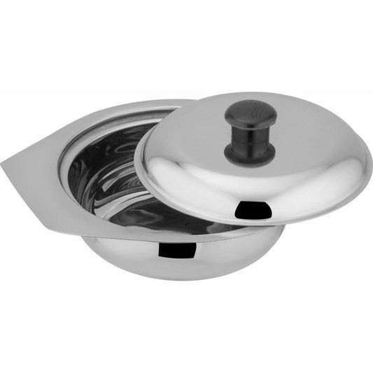 stainless steel donga serving dish