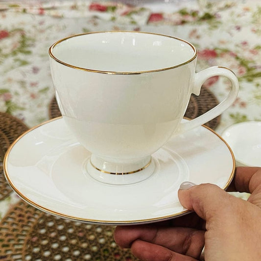 6 Cup saucer set
