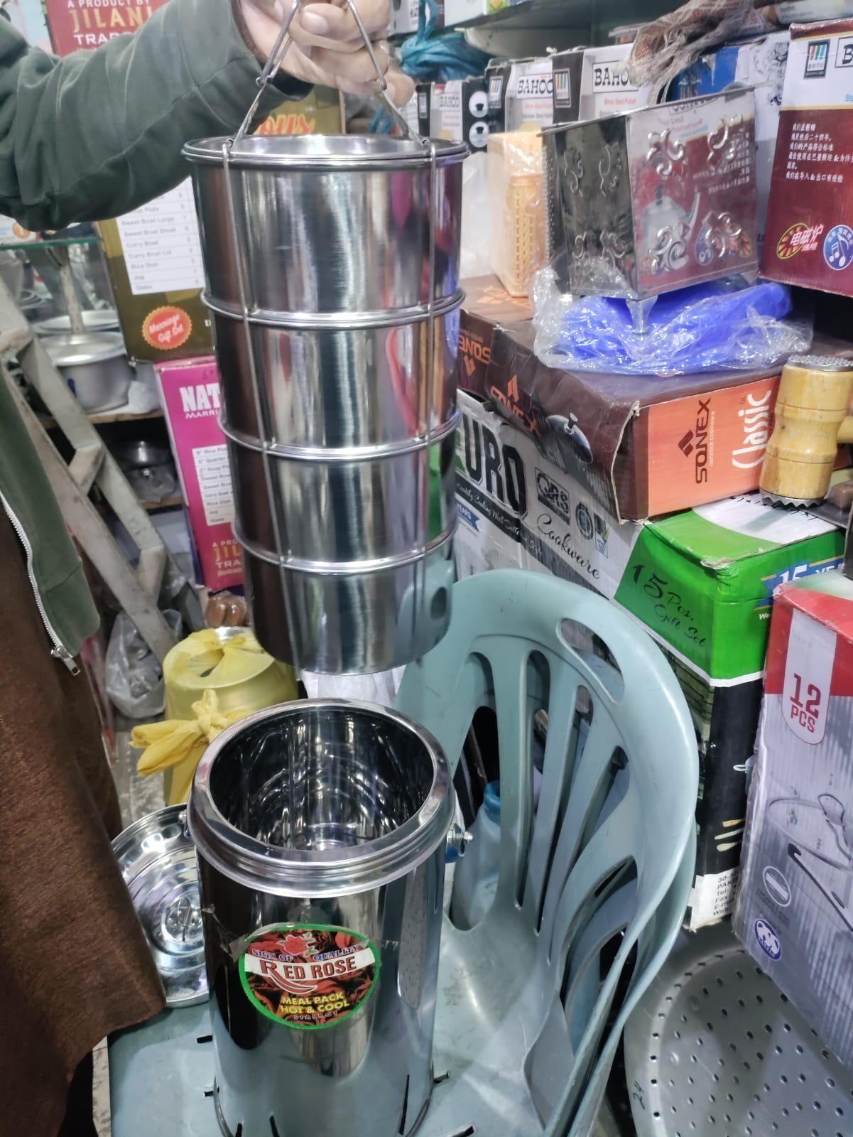 Stainless Steel hot Tiffin