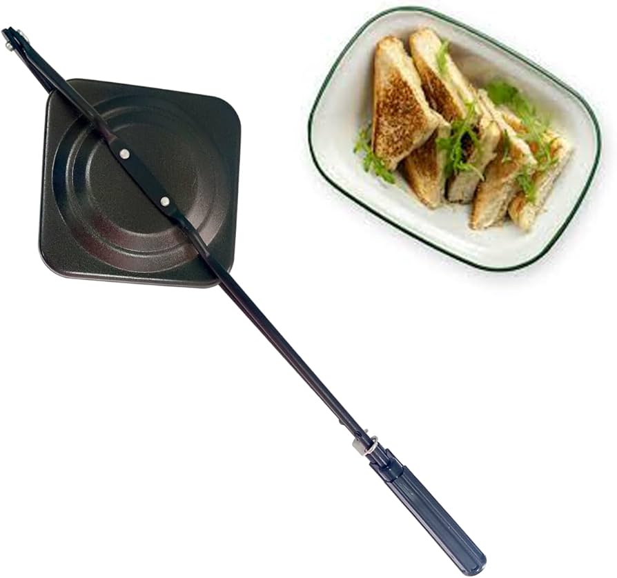 Black non stick sandwich maker imported