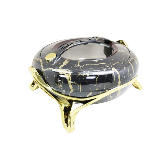 Imported fancy hotpot black gold olor beautiful 5L capacity