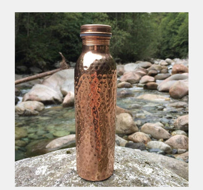 Pure copper bottle for drinking hygienic healthy