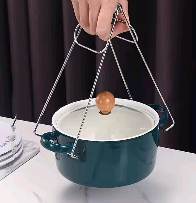 Stainless Steel Kitchen Clamp Multi-Function Dish Plate Bowl Holder Steamed Dish Clamp Soup Pot Holder Home Use