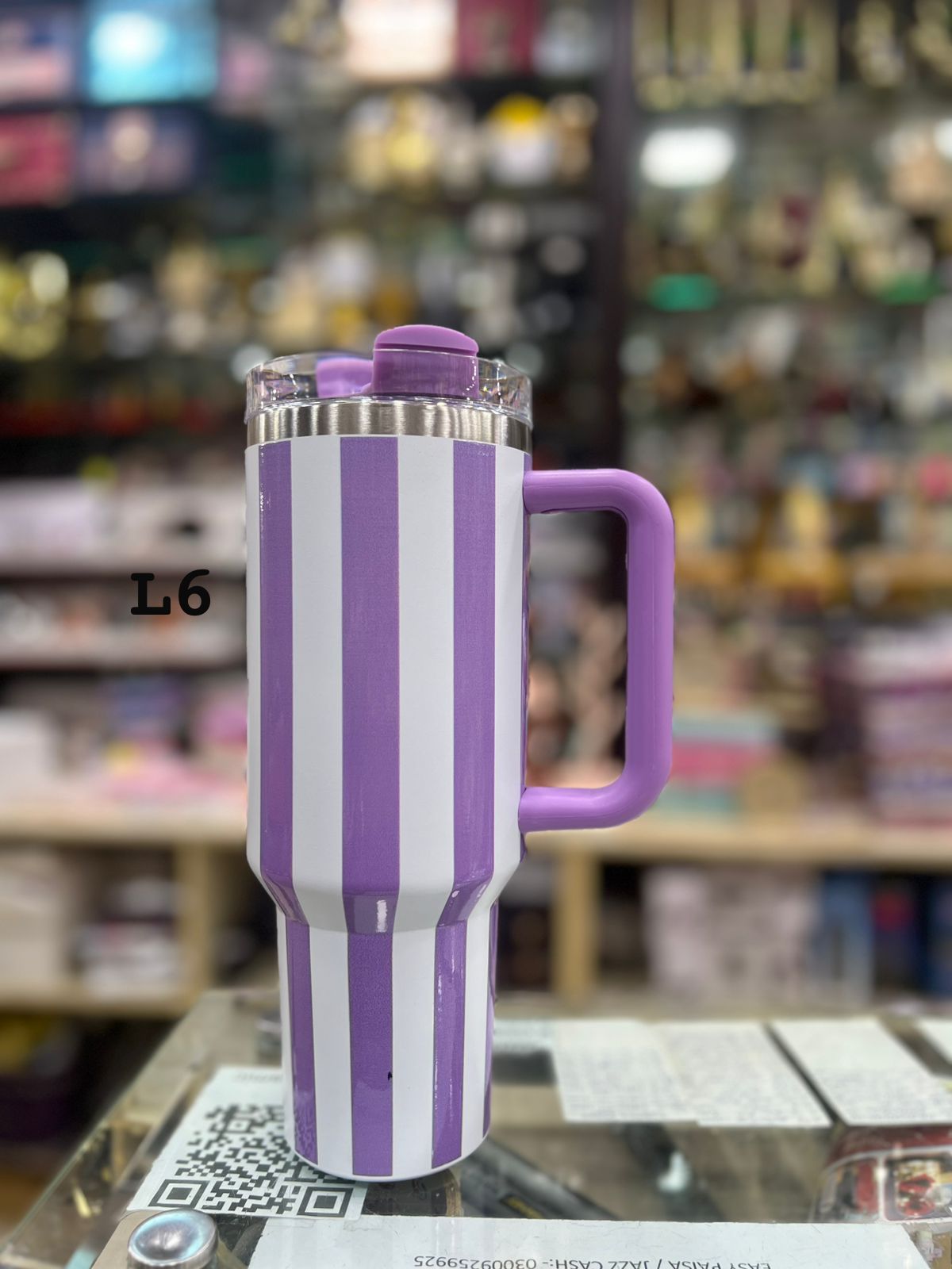 1200ML 40oz stripe design thumbler