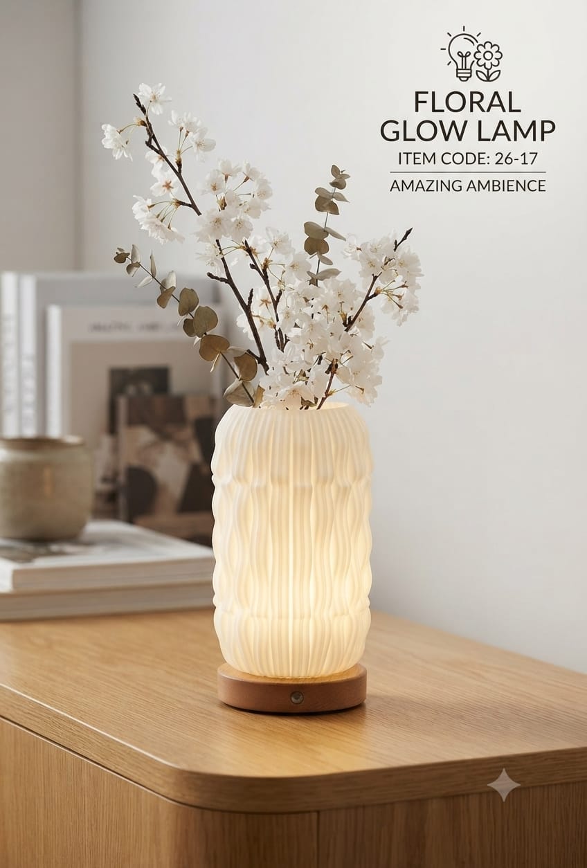 Led  Vase Lamp  witout flower