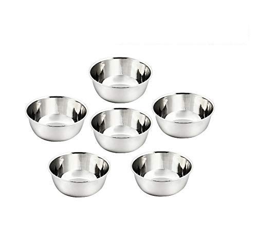 Pack of 2 Stainless Steel Katori Pyali fancy