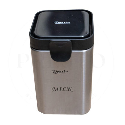 3pcs Set Stainless steel Airtight Canister storage box tea milk sugar 450gram capacity