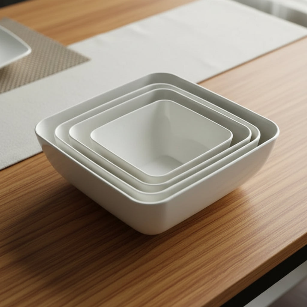 Limon hshome.pk bowl set best quality square made in Iran plastic bowl set