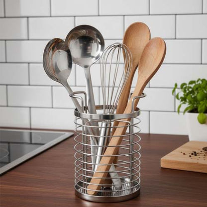 Hshome.pk cutlery spoon holder smart gadgets organizer distributor importer wholesaler gadgets Karachi Pakistan Islamabad Lahore Punjab mega sale discount offer daraz.pk idealancy homazing amazing gadgets cleaning products kitchen organizers space saver serveware stainless steel healthy