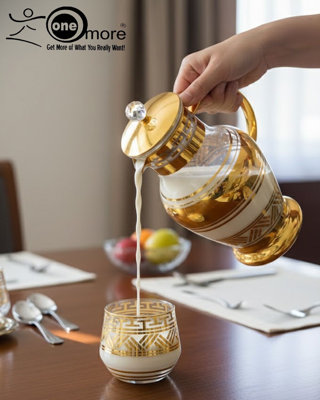 Fancy Glass Water Set