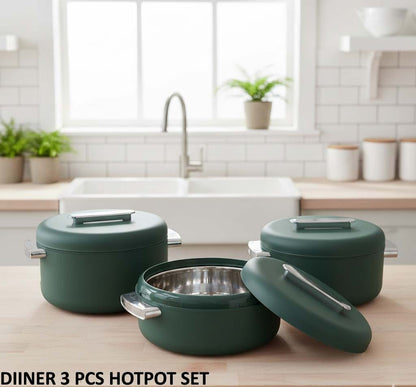 Dinners 3 Piece Hotpot Set 4-5-6 Liter