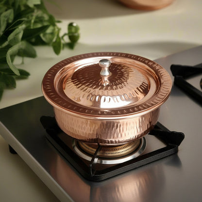 cooking pure copper handi kalai ki huwi for cooking real copper 