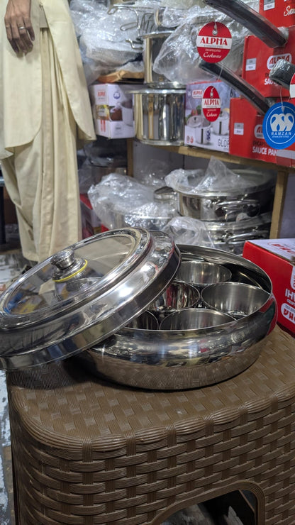 stainless steel Indian Masala Dabba,