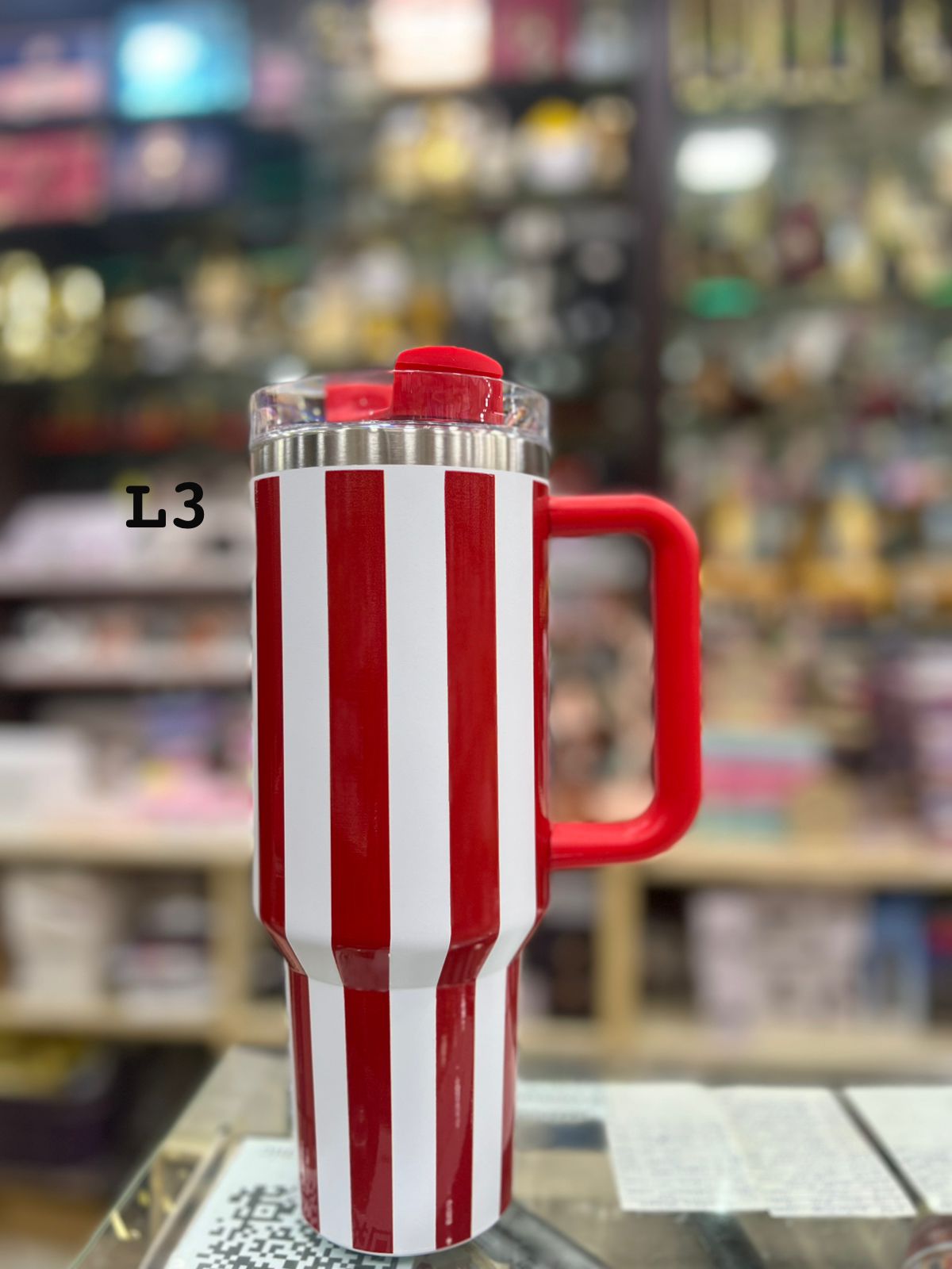 1200ML 40oz stripe design thumbler