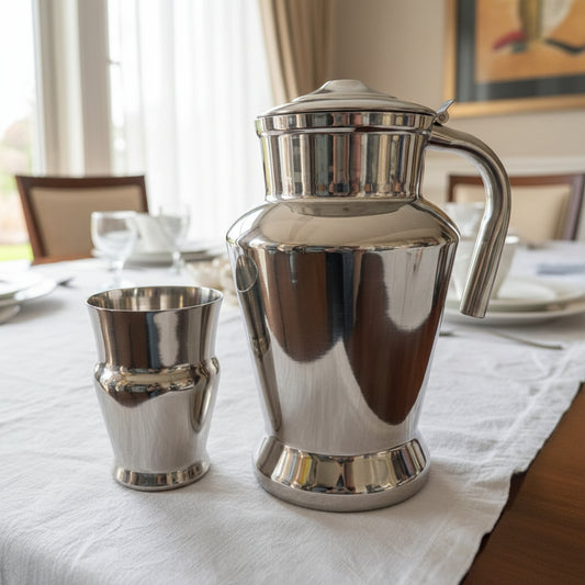 stainless steel water set supplier wholesale pakistan karaci fancy kitchenware for wedding shadi gifts