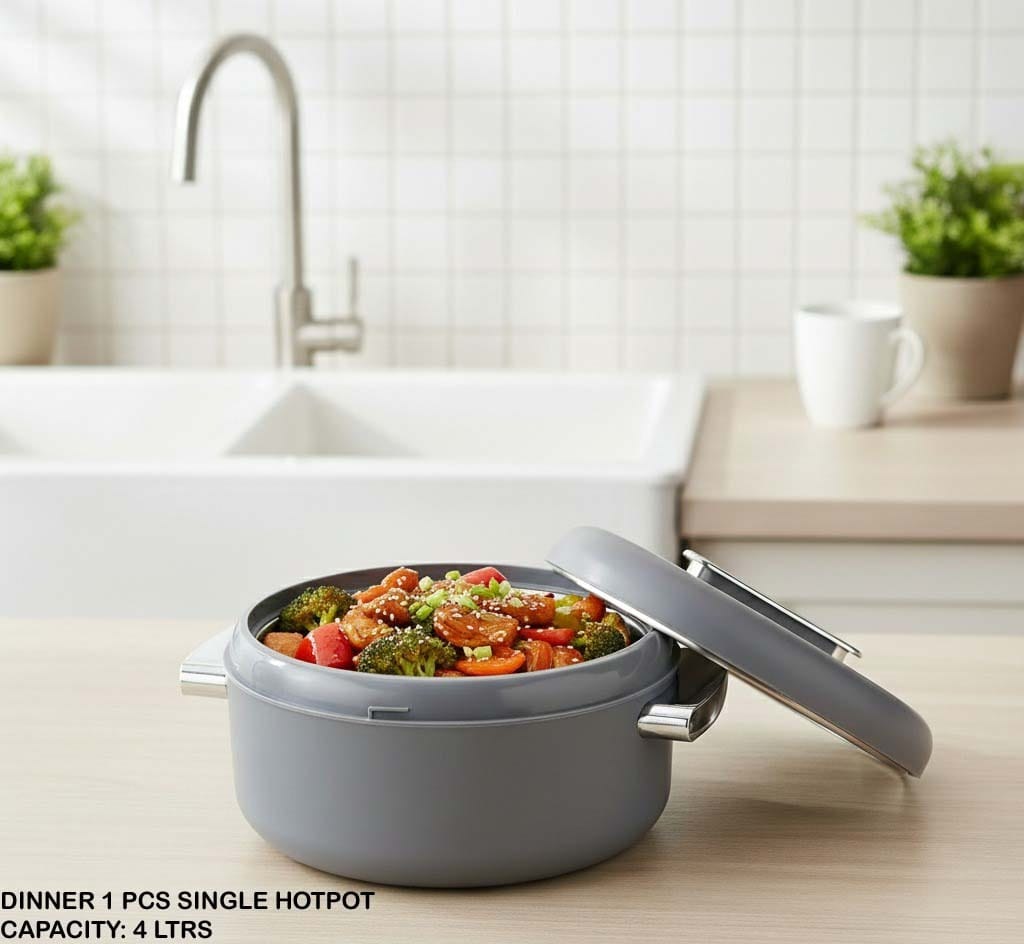 4L 1Luxury Hotpot best quality stainless steel serving