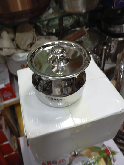 150ml Stainless steel Ghee pot heavy