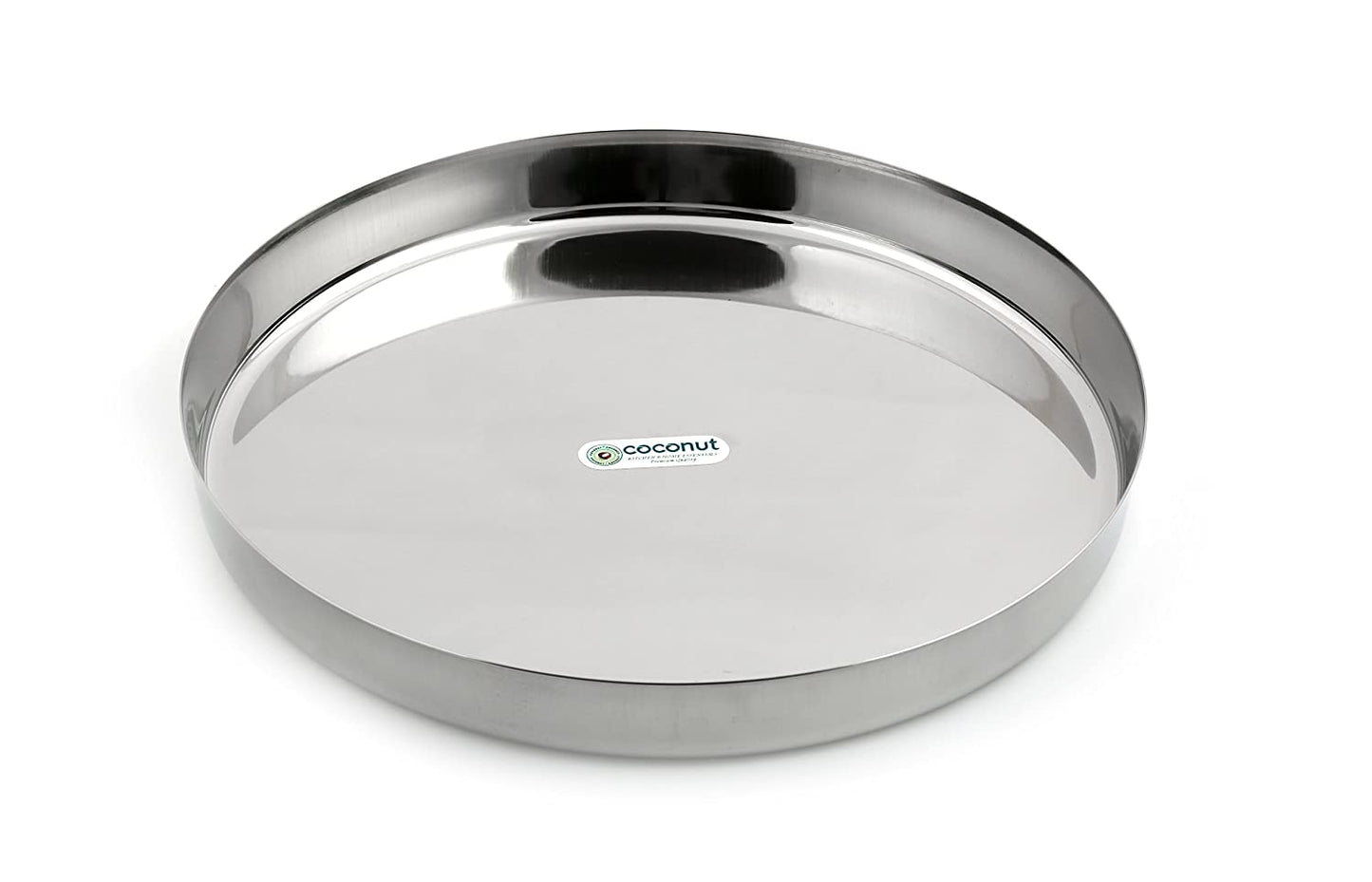 Stainless Steel Round Thali 7 Sizes