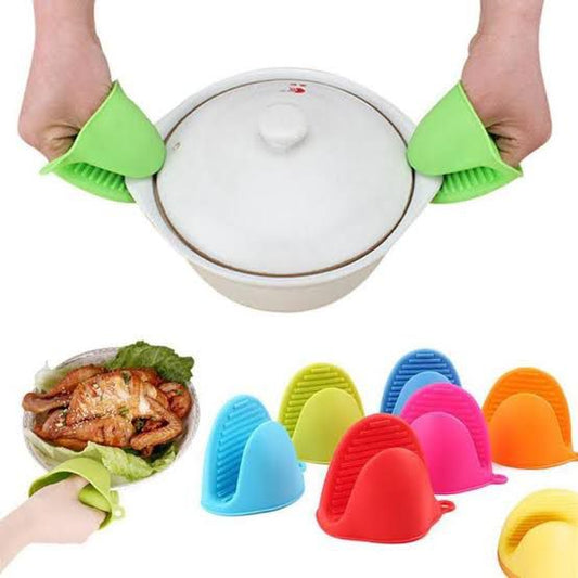 SILICONE POT GRIPPER / POT HOLDER PAIR