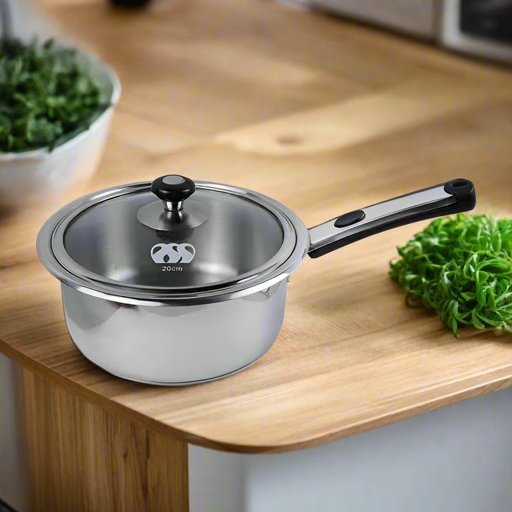 Alpha Stainless steel double bottom cookware – Hakimi Steel