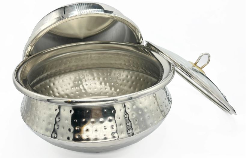 Hshome.pk Stainless steel Chafing dish with Burner stand buffet dish