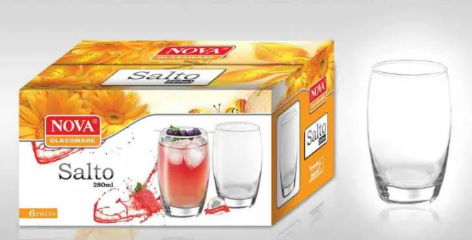 Nova 6pcs Glass set with box