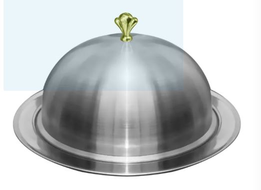 Bbq platter stainless steel beautiful heavy